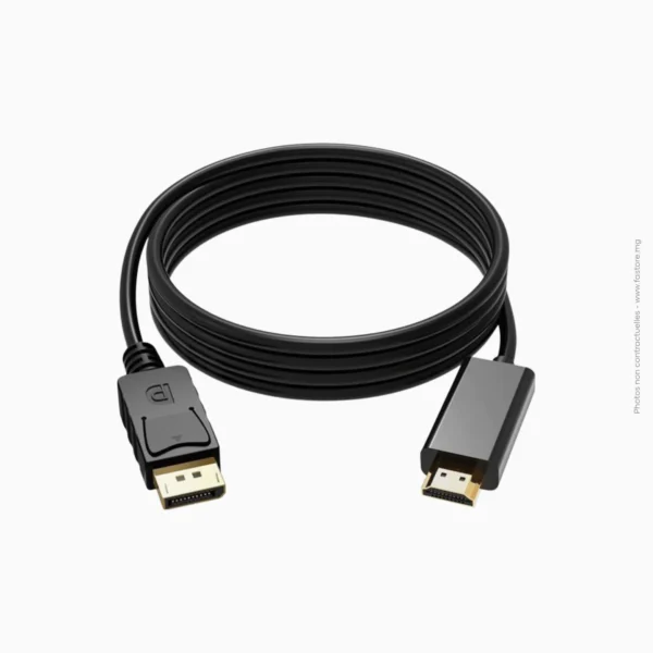 Câble Mini HDMI mâle à HDMI mâle 1,5m | Infopro
