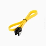 Câble SATA jaune avec clip de sécurité | Générique