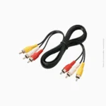 Câble audio/vidéo 3 RCA à 3 RCA 1,5m | Générique
