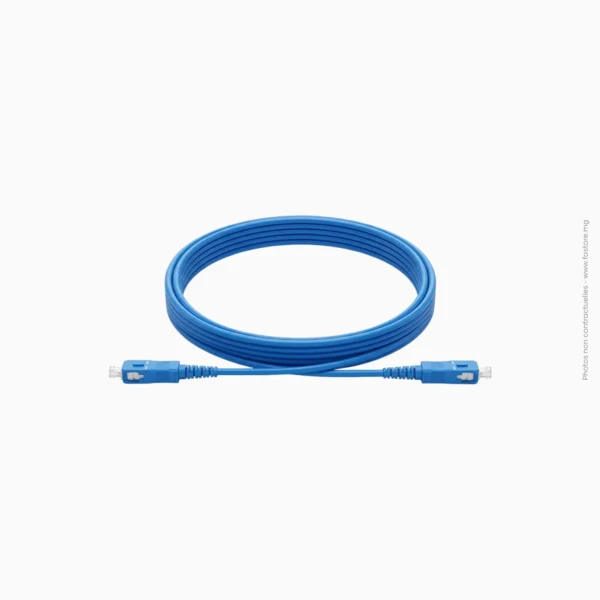 Câble fibre optique SC/UPC à SC/UPC 2m | Générique