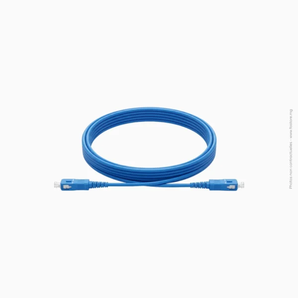 Câble fibre optique SC/UPC à SC/UPC 5m | Générique