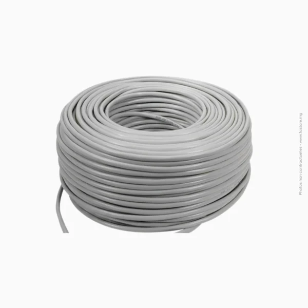 Câble réseau RJ45 Cat6 FTP rouleau 305m | Infopro