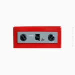 Caissette de sécurité métallique rouge | Réf : C302 N-16