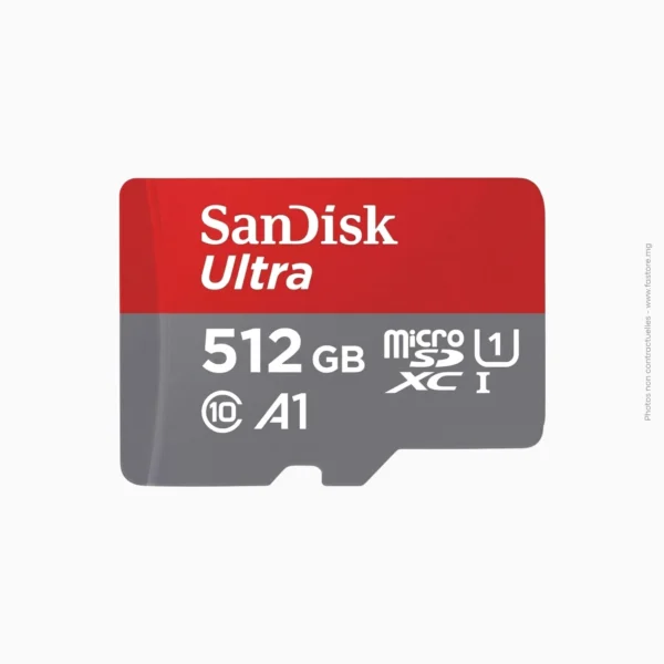 Carte mémoire Micro-SD 512GB Ultra 100MB/s | SanDisk GN3MN