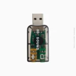 Carte son en USB 5.1 Channel 3D Sound | Générique
