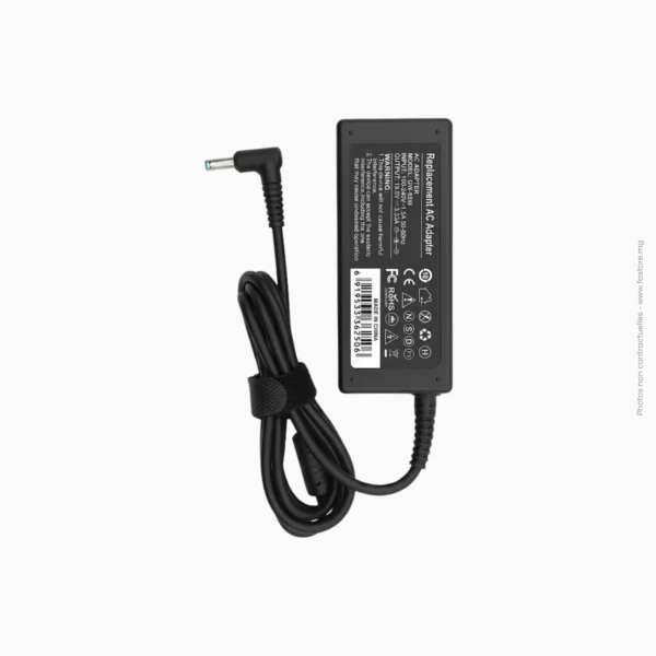 Chargeur original ordinateur portable 19.5V 4.74A 4.5x3.0mm (tête bleue) | HP