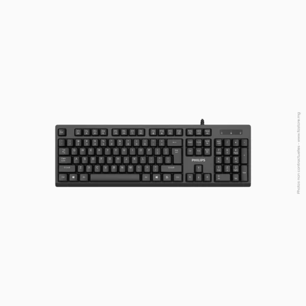 Clavier QWERTY filaire en USB | Philips K234