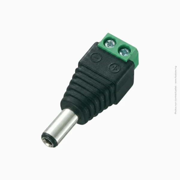 Connecteur pour alimentation de caméra 12V | Générique