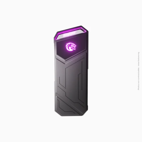 Disque dur SSD externe 512GB Gaming RGB | KingSpec Z5