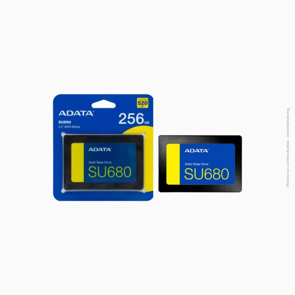 Disque dur SSD interne 256GB SATA | Adata SU680