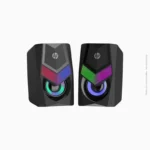 Haut-parleurs multimédia 2.0 LED Lightning | HP DHE-6000 – Image 2