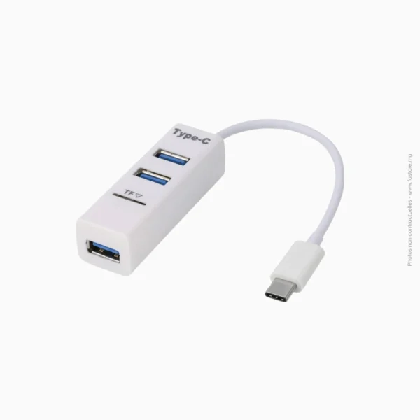 Hub Type-C 2-en-1 (Double HDMI) | Générique