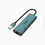 Hub Type-C 5-en-1 (2 USB 2.0 + 1 USB 3.0 + RJ45 + PD) | Onten UC121