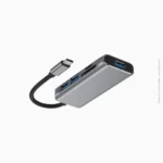 Hub Type-C 5-en-1 slim (3 USB + SD/Micro SD) | Modèle YC-909C – Image 2
