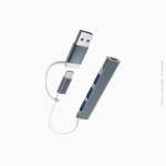 Hub Type-C et USB 4-en-2 (3 USB + 1 Type-C) | Générique – Image 2