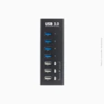 Hub USB 3.0 4 ports avec chargeur alimentation | Modèle 4401 – Image 2