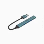 Hub USB 3.0 4 ports slim métal | Onten 5701