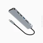 Hub USB 3.0 7-en-1 avec lecteur cartes | Modèle 619 – Image 2