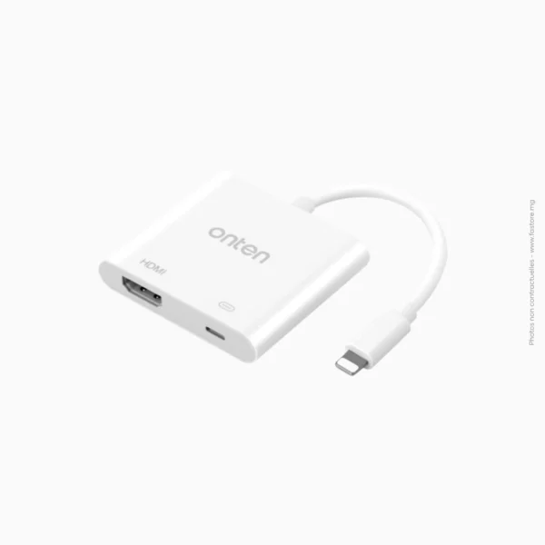 Adaptateur Lightning à HDMI | Onten OTN-7565