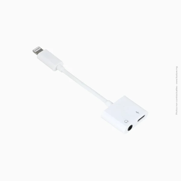 Adaptateur Lightning à Type-C + Jack 3,5mm | Remax RL-LA07