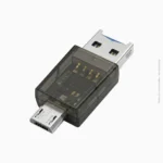 Adaptateur Micro USB à USB avec slot Micro-SD | Muju MJ-YHL18 – Image 2
