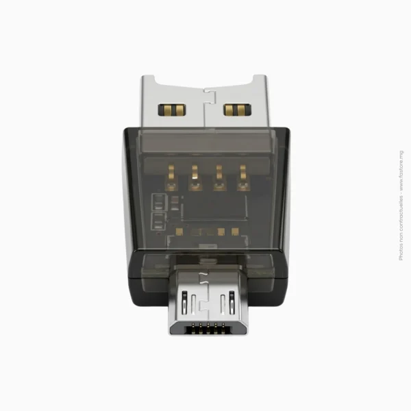 Adaptateur Micro USB à USB avec slot Micro-SD | Muju MJ-YHL18