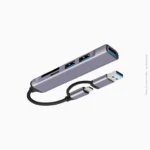 Adaptateur Type-C à USB avec slot Micro-SD | Muju MJ-YHL19 – Image 2