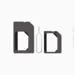Adaptateur carte SIM avec outil d'éjection | Générique