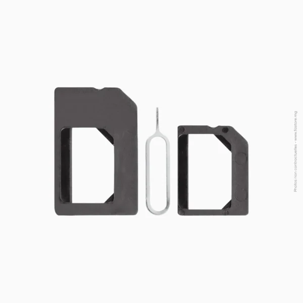 Adaptateur carte SIM avec outil d'éjection | Générique