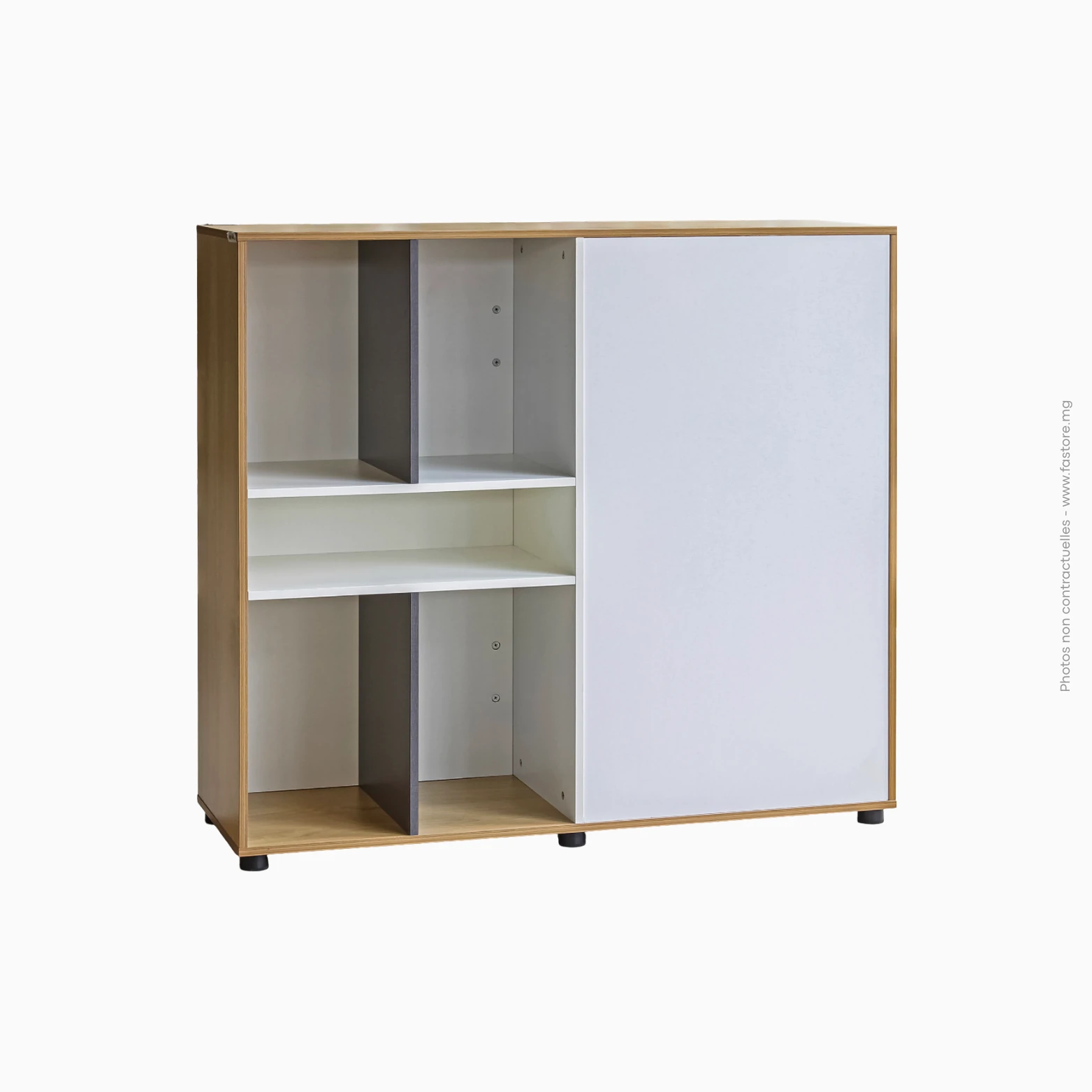 Armoire de rangement double face Réf HM-V41023 Armoire de rangement double face | Réf : HM-V41023 – Image 1