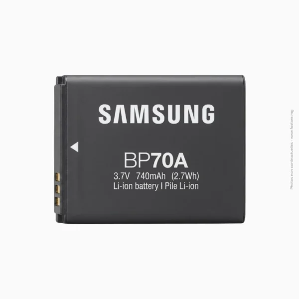 Batterie originale pour appareil photo BP70A | Samsung