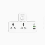 Bloc multiprise 2 prises universelles + 2 USB + 1 Type-C + Veilleuse tactile | LDNIO SC2311