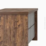 Bureau d'angle de direction avec rangement amovible | HM-V37005 – Image 2