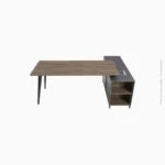 Bureau d'angle de direction avec retour de rangement | MAA04 – Image 3