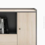 Bureau d'angle de direction avec meuble de rangement | RS-32T1816 – Image 2
