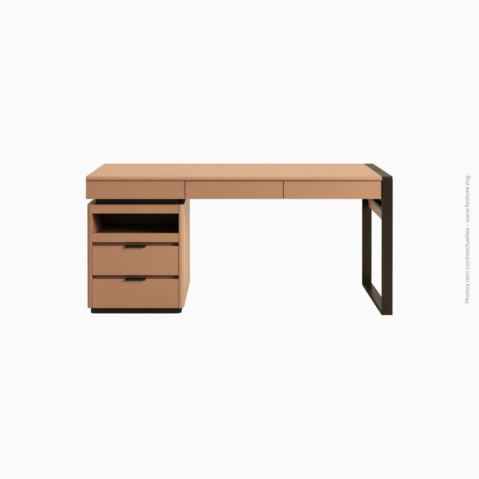 Bureau de Direction Luxe en cuir de selle Re╠üf _ LY-522A_MA2-6 _MA2-7 Bureau de direction luxe en cuir de selle | LY-522A/MA2-6/MA2-7 – Image 1
