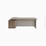 Bureau de direction luxe avec retour | YC-G6B24
