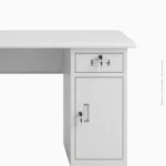 Bureau métallique avec tiroirs et porte | KFP1107-143 – Image 3