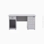 Bureau métallique avec tiroirs et support clavier | KFP1107-144