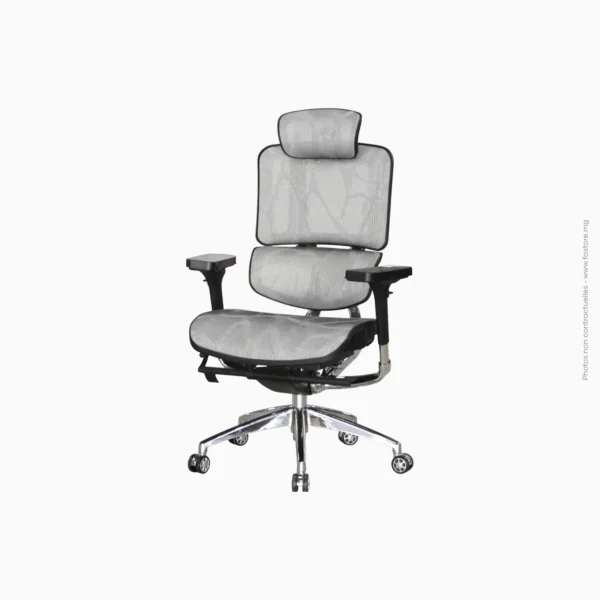 Chaise de direction ergonomique premium en maille | Réf : LA-864MH