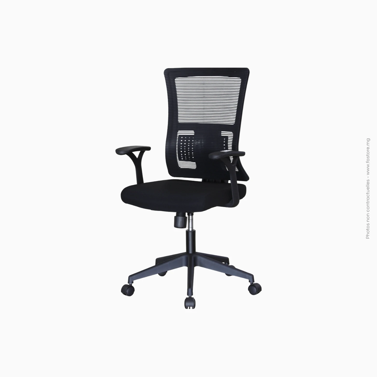 Chaise de bureau a╠Ç roulette Re╠üf _ LA-8038L Chaise de bureau à roulettes | Réf : LA-8038L – Image 1
