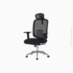 Chaise de bureau ergonomique avec repose-tête | LA-858FH-A