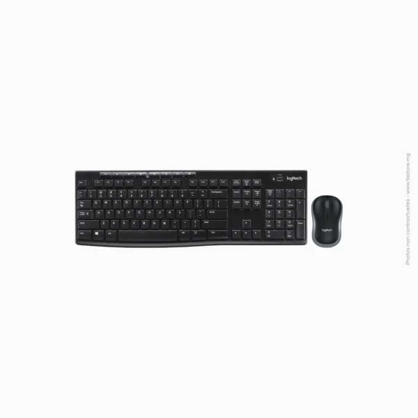 Clavier AZERTY et souris pack combo sans fil | Logitech MK270