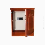 Coffre-fort caché en bois type table de nuit | Réf : YB-57 – Image 2