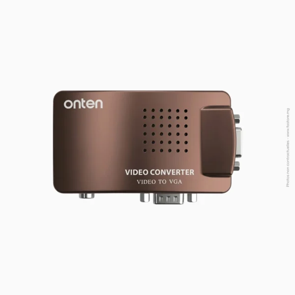 Convertisseur vidéo/S-Video/VGA à VGA | Onten OTN-7108