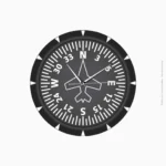 Montre murale | Compass JK-9282