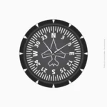 Montre murale | Compass JK-9282A