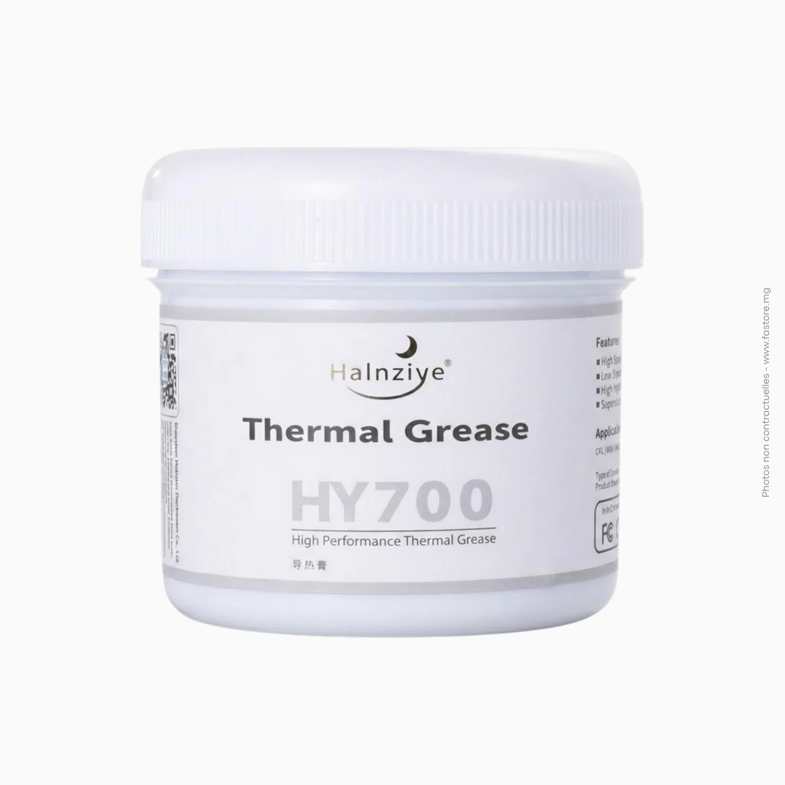 Pa╠éte thermique pour processeur en pot 100gr _ Ge╠üne╠ürique Pâte thermique pour processeur en pot 100gr | Générique – Image 1