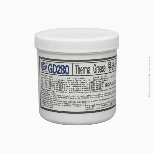 Pâte thermique pour processeur en pot 150gr | Générique