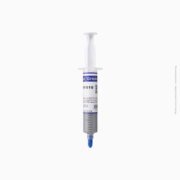 Pâte thermique pour processeur en seringue 30gr | Générique
